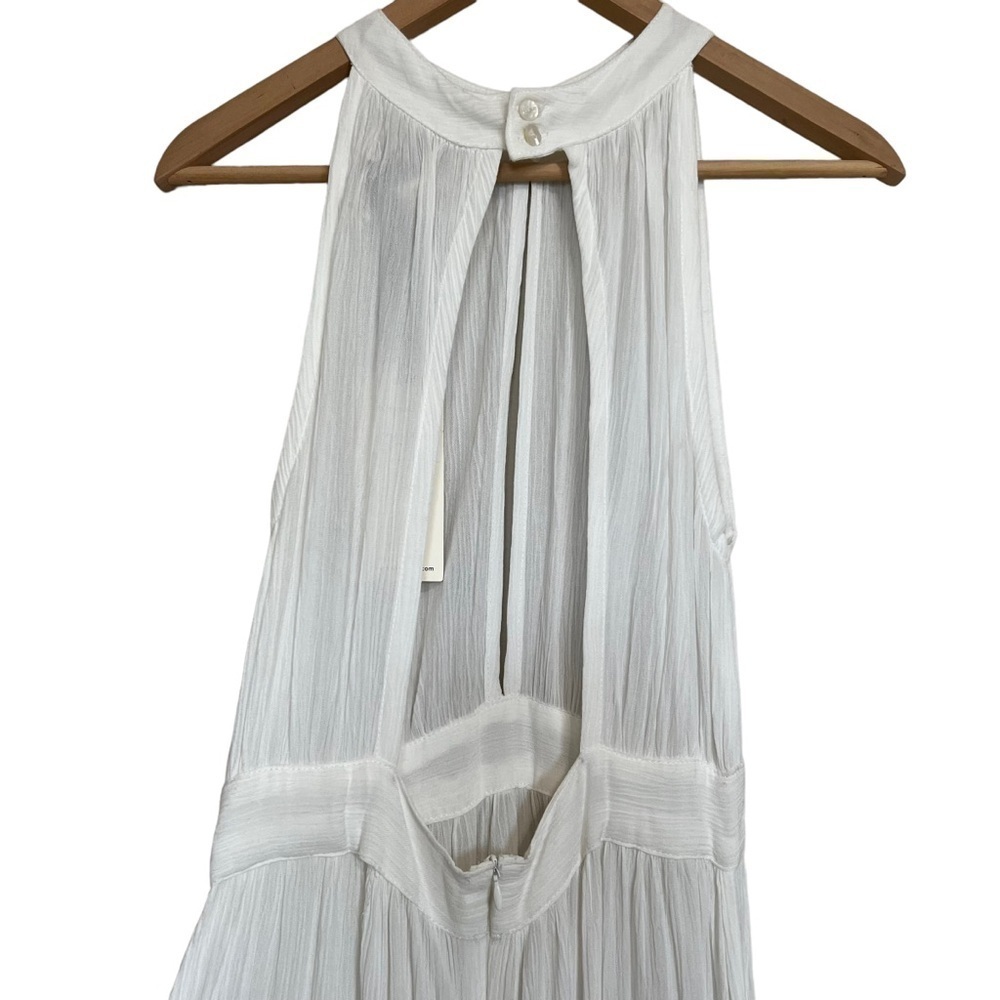 Cleobella High Neck Open Back Double Slit Maxi Dress Size S - Picture 3 of 15